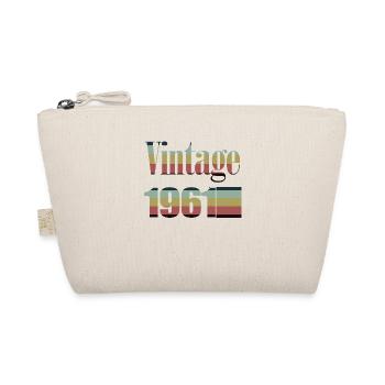 1961 anniversaire 1961 né en 1961 anniversaire - Trousse biologique - nature - Devant