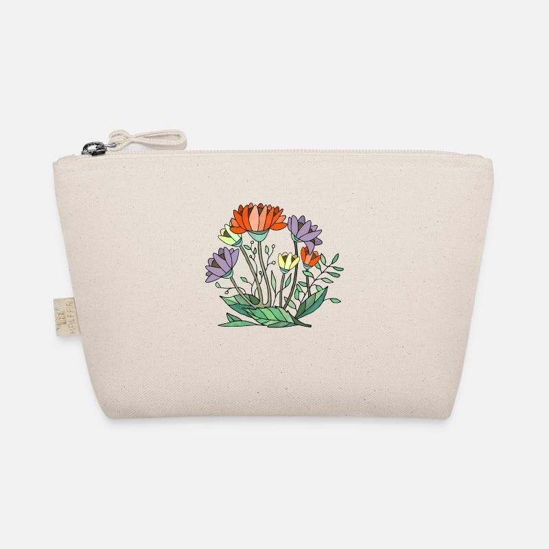 Blumen - Bio-Täschchen - Natur