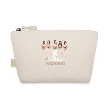 Wedding / Hochzeit - Bio-Täschchen - Natur - Vorne