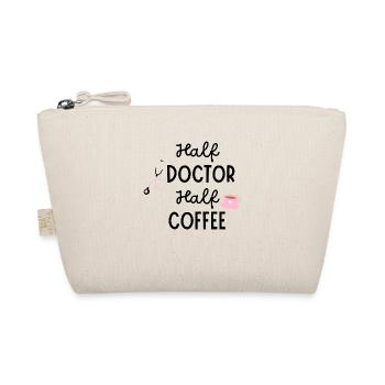Half Doctor Half Coffee - Bio-Täschchen - Natur - Vorne