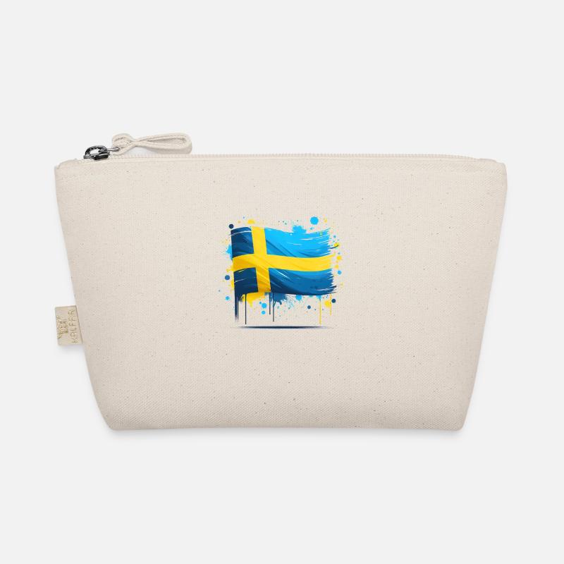 Sverige Suède Drapeau Schweden Flagge Trousse biologique