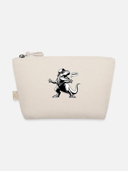 Funny Dino Inso - Organic Pouch - nature