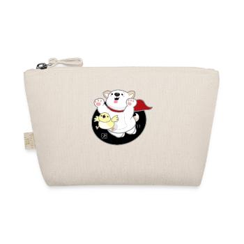 Dog Korean - Japanese Style 06 - Organic Pouch - nature - Front