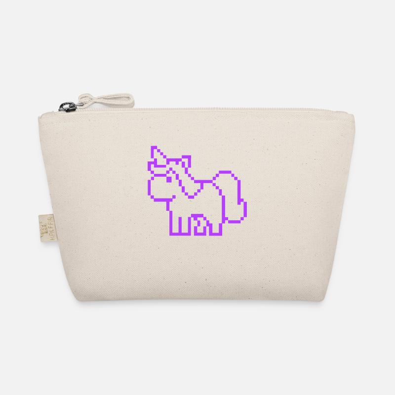 pixel einhorn Bio-Täschchen