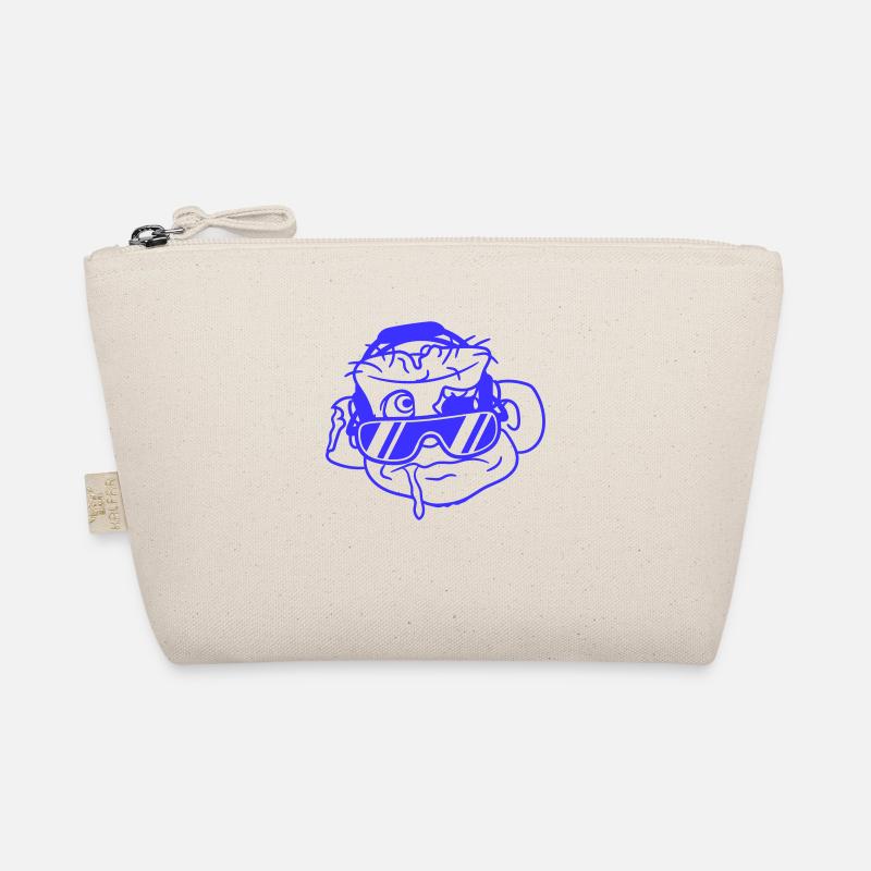 Sad DJ Zombie Horror Halloween Party Head Organic Pouch