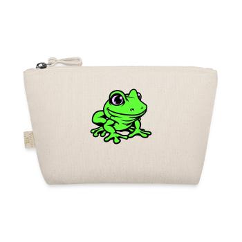 Frog Comic - Organic Pouch - nature - Front