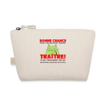Leaving Colleague Work & New Job, Goodbye - Organic Pouch - nature - Front