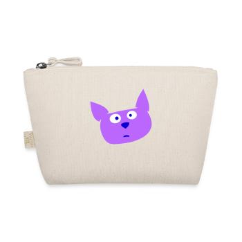 Confused cat looking curious funny grimace - Organic Pouch - nature - Front