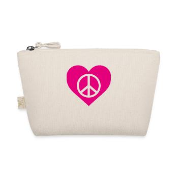 Peace Love Design – Pour des ondes positives - Trousse biologique - nature - Devant