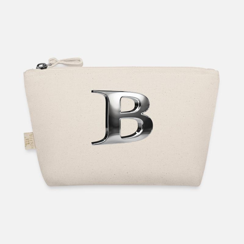 Chrome ,, B" Metallic Bio-Täschchen