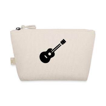 Gitarre - Bio-Täschchen - Natur - Vorne