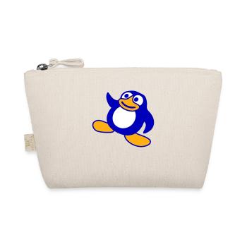 Pingouin, Breakdance, Happy Dancing, Fête, DJ, Musique - Trousse biologique - nature - Devant