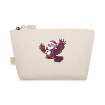 Aigle Père Noël dessin animé - Trousse biologique - nature - Devant