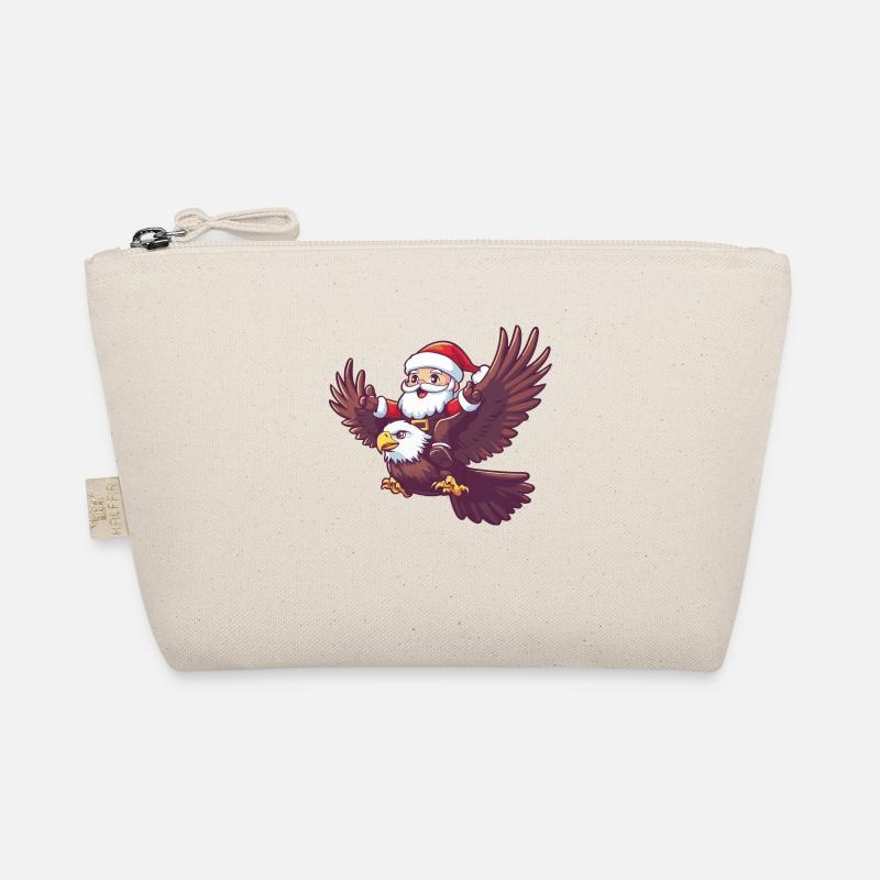 Aigle Père Noël dessin animé Trousse biologique