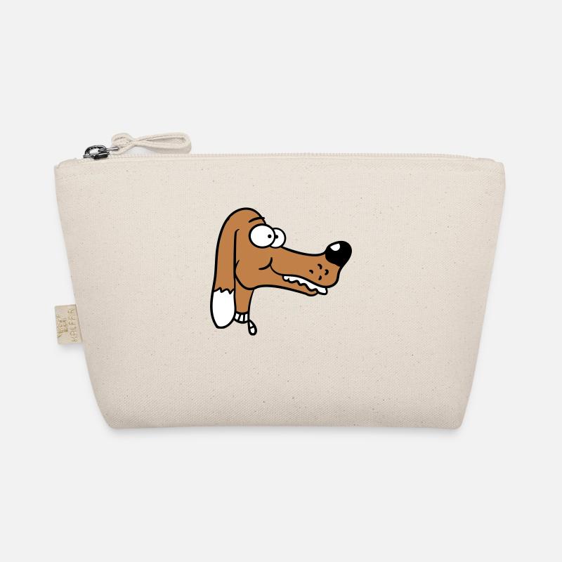 Dog Face Small Happy Pet Head Cute Organic Pouch