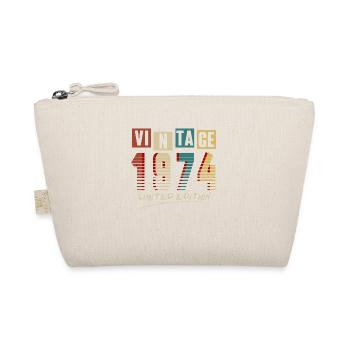 Vintage 1974: Limited Edition - 51st Anniversary. - Organic Pouch - nature - Front