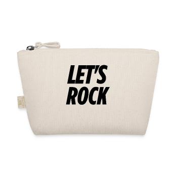 Let's Rock - Organic Pouch - nature - Front
