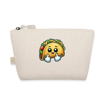 Mignon Taco Cartoon Cuisine mexicaine - Trousse biologique - nature - Devant
