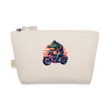 Motorrad,motorcycle,dirkbike motocross - Bio-Täschchen - Natur - Vorne