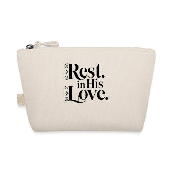 in his love - Organic Pouch - nature - Front