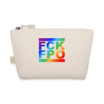 FCK FPÖ - LGBTQ - Setting an example against the right - Organic Pouch - nature - Front