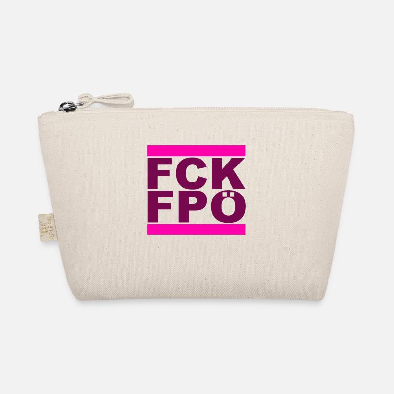 FCK FPÖ - Setting an example against the right Organic Pouch