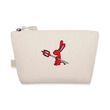 Bunny Devil Démon Mal Satan Enfer Trident Costume - Trousse biologique - nature - Devant