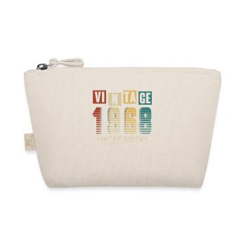 1968 Vintage 1968 Born in 1968 Birthday. Year 2 - Organic Pouch - nature - Front