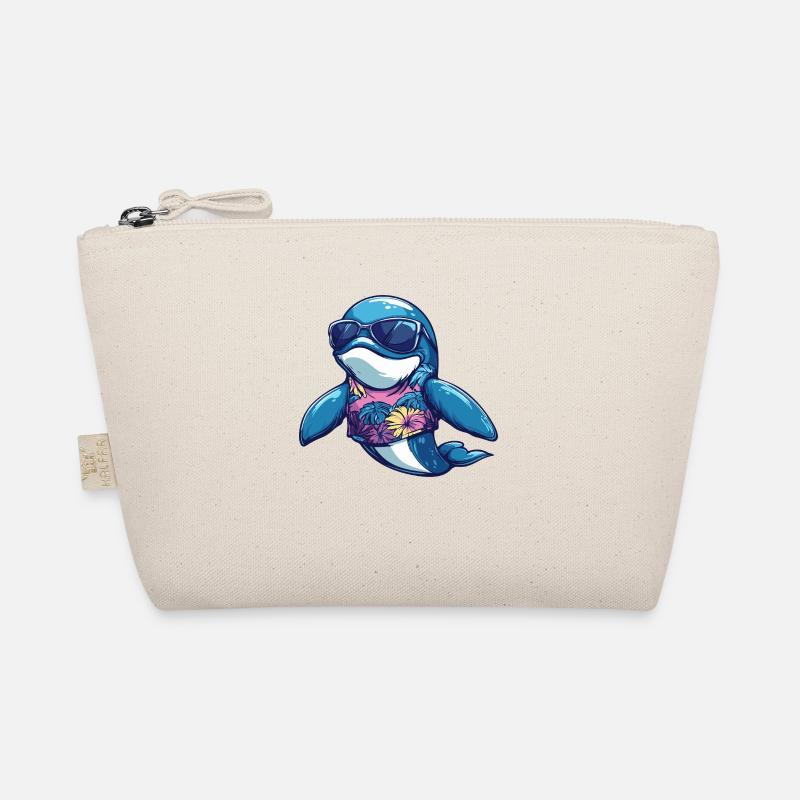 Baleine Drôle Été Trousse biologique