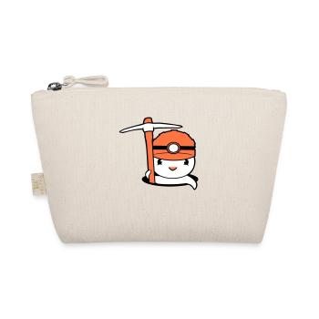 Canard Fond Trou Miner Pioche Casque Lampe Mignon - Trousse biologique - nature - Devant