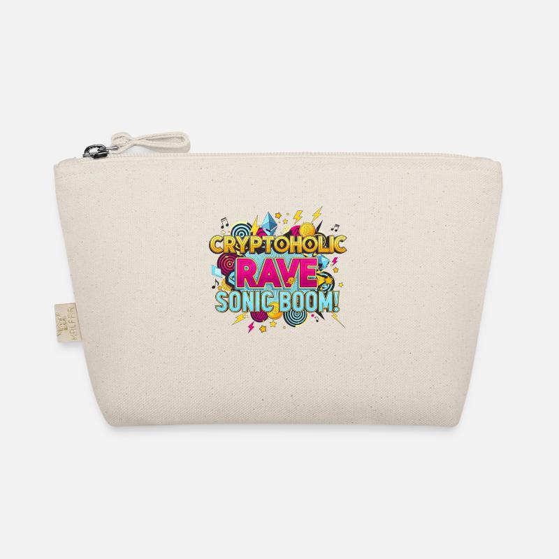 Crypto Trader Techno Art Trousse biologique
