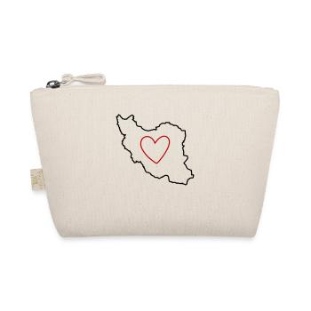 Iran Perse Amour Coeur - Trousse biologique - nature - Devant