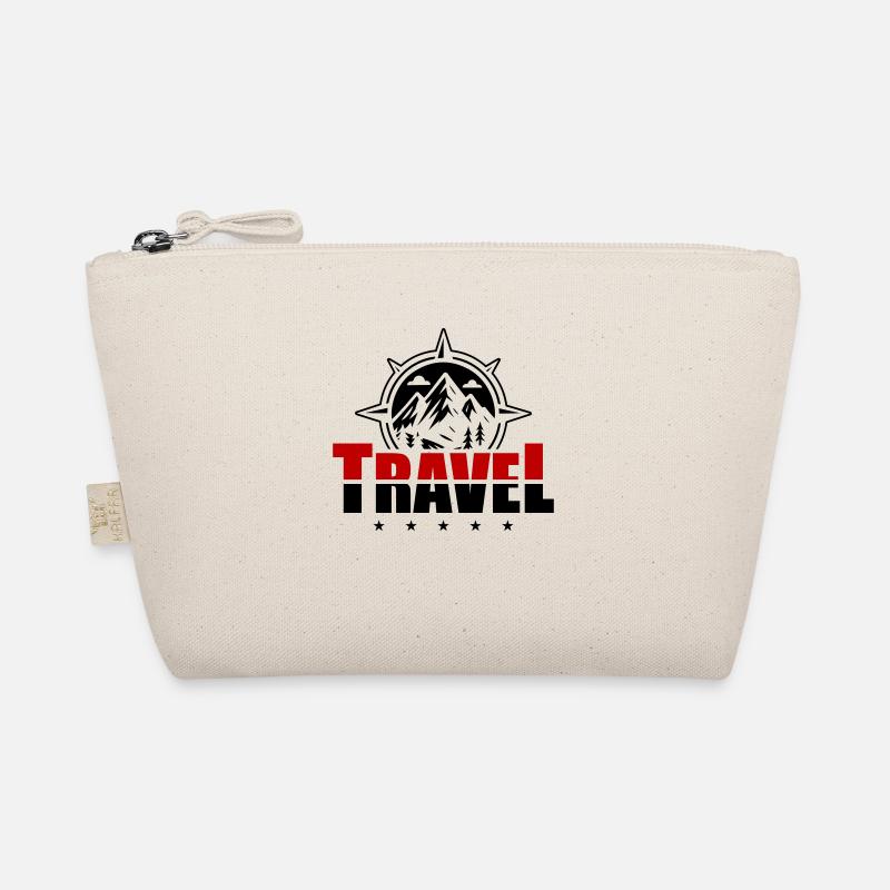 Travel Kompass Berge Bio-Täschchen