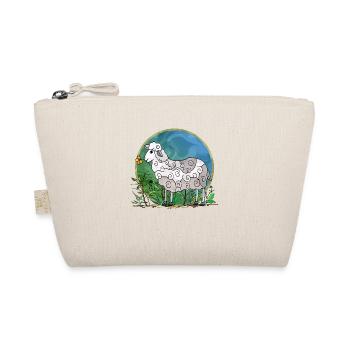 Schaf - Bio-Täschchen - Natur - Vorne