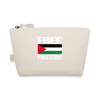 Free Palestine Flagge - Bio-Täschchen - Natur - Vorne