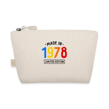 Fabriqué en 1978 - Edition limitée - Année de naissance - Trousse biologique - nature - Devant