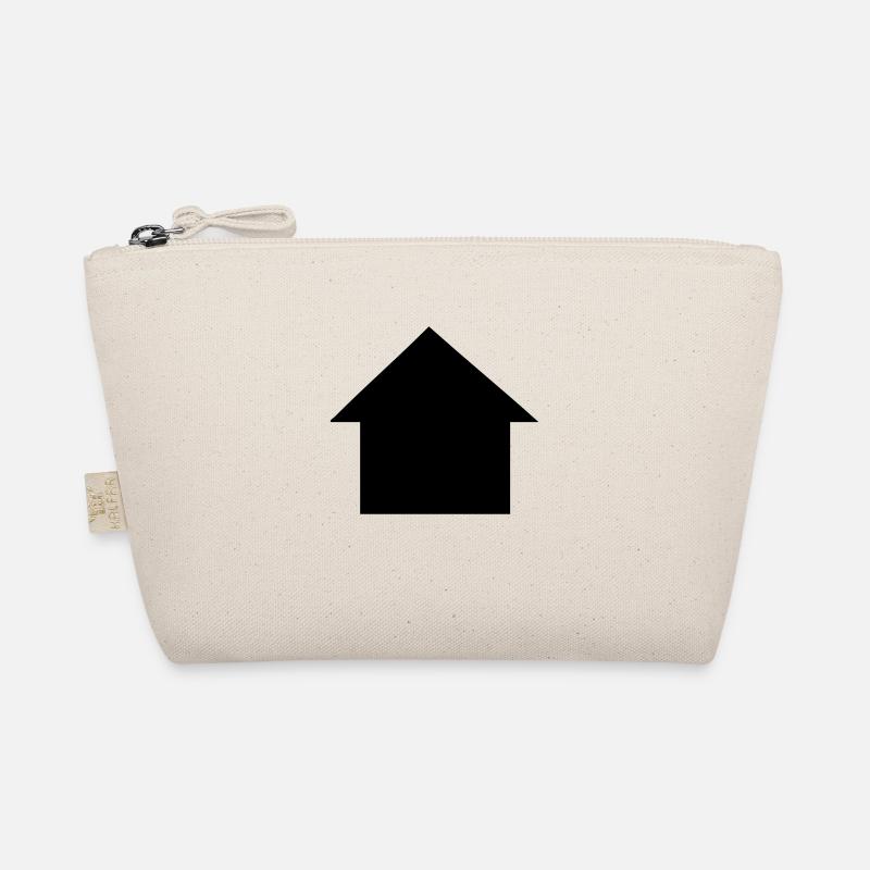 Haus - Pfeil Bio-Täschchen