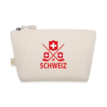 Schweiz Eishockey - Bio-Täschchen - Natur - Vorne