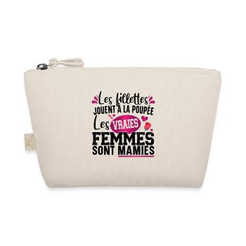 Mamie Grand Mère Cadeau Fillette - Trousse biologique - nature - Devant