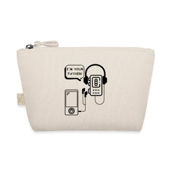 I Am Your Father | Music, Walkman, MP3 Player - Organic Pouch - nature - Front