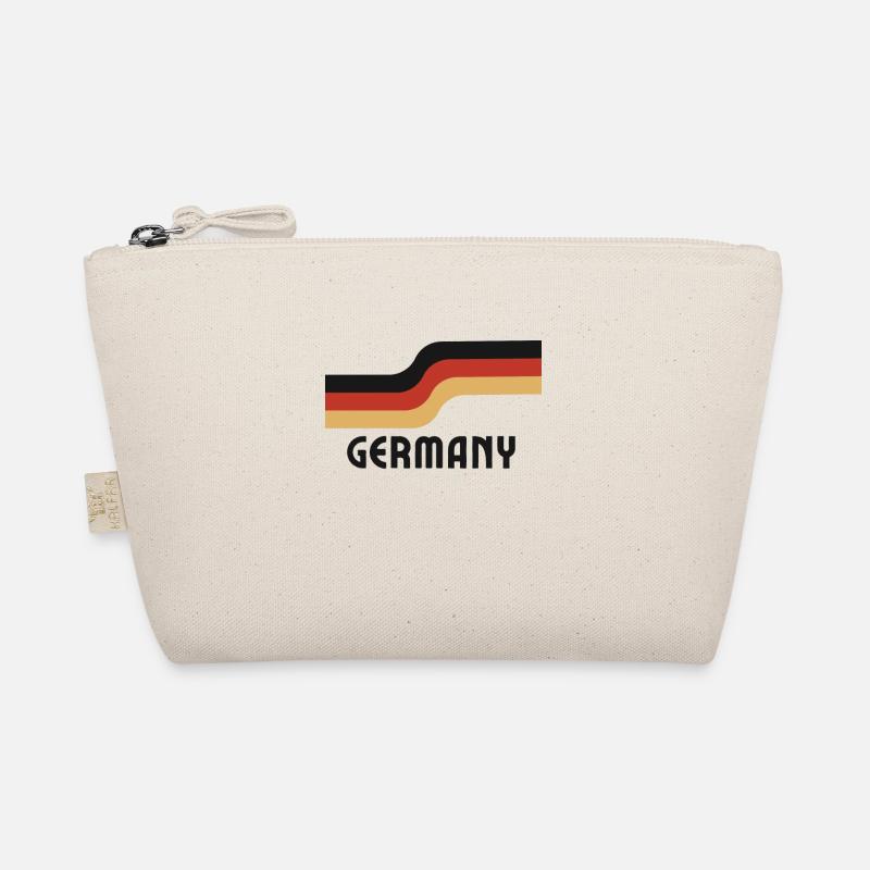 Drapeau rétro Jersey Allemagne Trousse biologique
