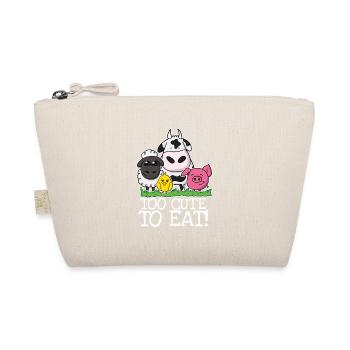 Too cute to eat - Bio-Täschchen - Natur - Vorne