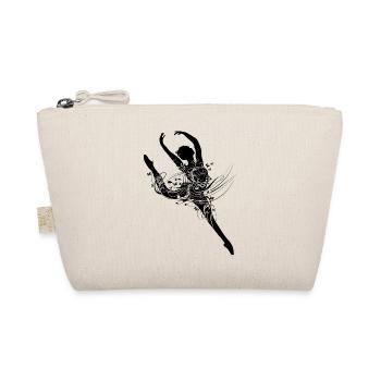 Ballet dancer in fanciful ballet dress - Organic Pouch - nature - Front