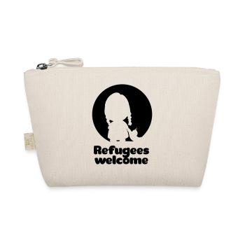 Refugees welcome - Bio-Täschchen - Natur - Vorne