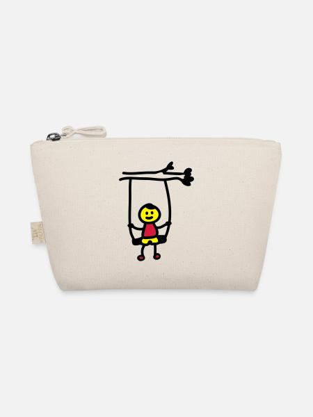 Child swing 3 - Organic Pouch - nature - Front