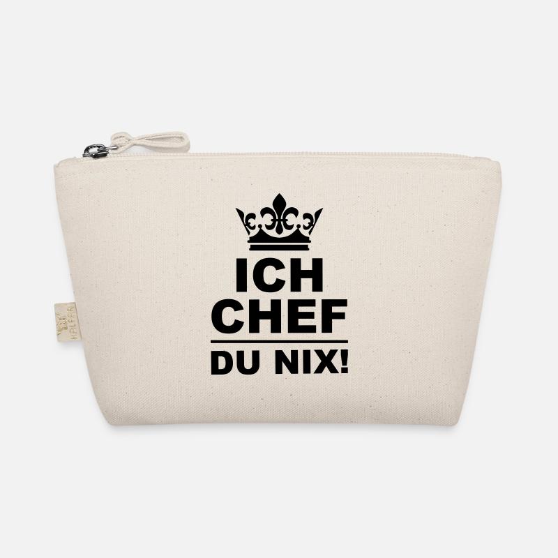 Ich Chef Du nix Krone Bio-Täschchen