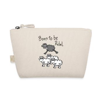 jumping sheep - Organic Pouch - nature - Front
