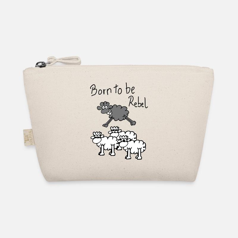 jumping sheep - Organic Pouch - nature