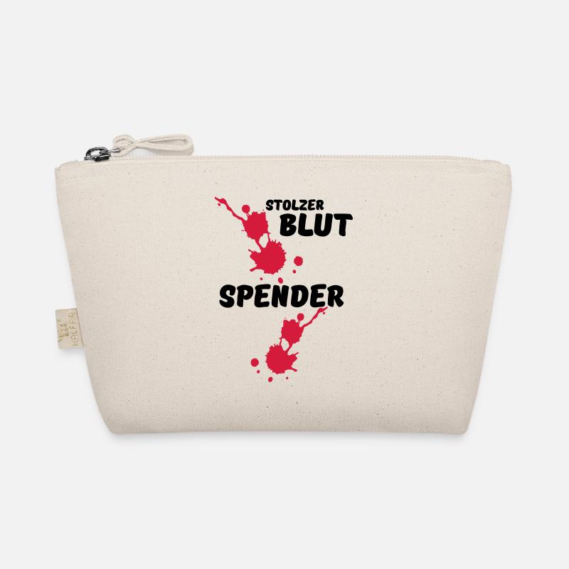 Stolzer Blutspender Blut Spende Geschenk Medizin - Bio-Täschchen - Natur