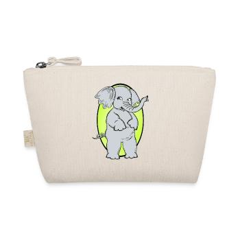 Elefant Elephant Zirkus - Bio-Täschchen - Natur - Vorne